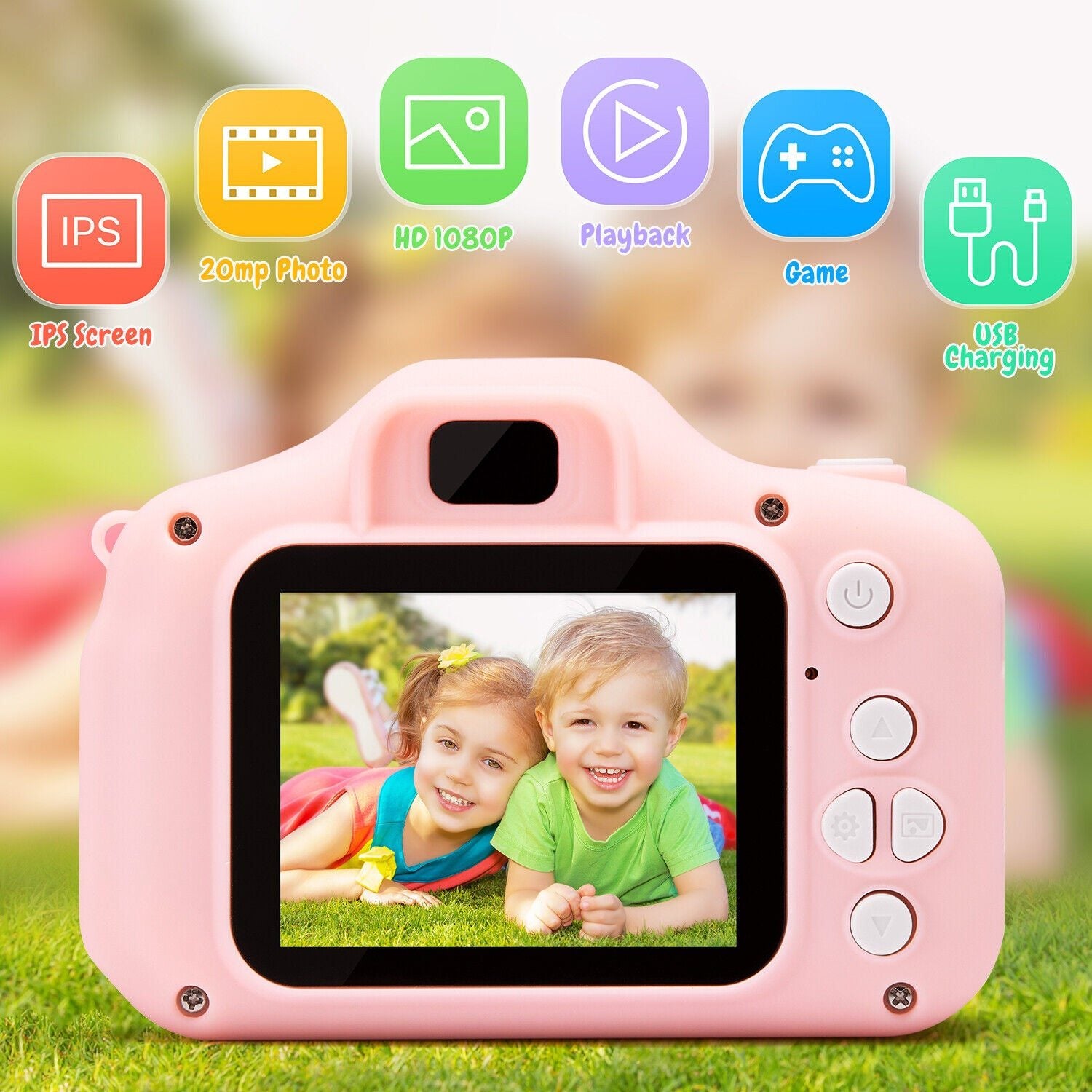 Kids Digital Camera Mini Video Camcorder For Children HD