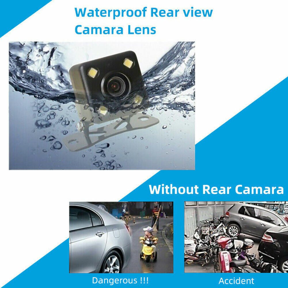 Rearview Mirror Car DashCam DVR Dual Dash Cam