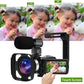 Professional Video Camcorder Ultra HD 4K 48MP