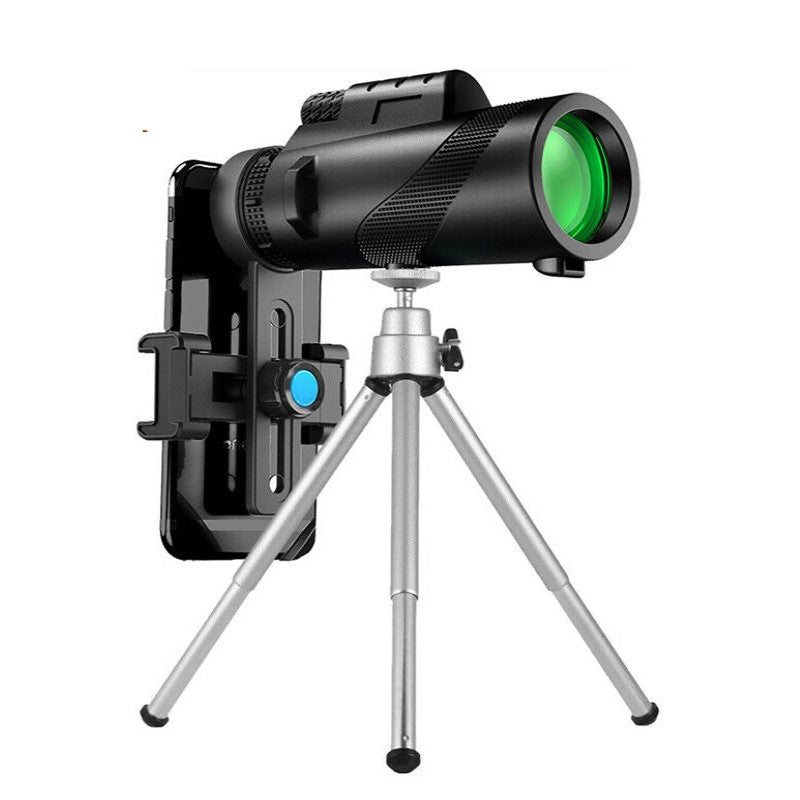 Smartphone Telescope Lens Monocular 50X60 Zoom Optical HD+ Tripod + Clip