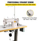 Professional Sewing Machine with Table Servo Motor Stand Industrial 550W Manual