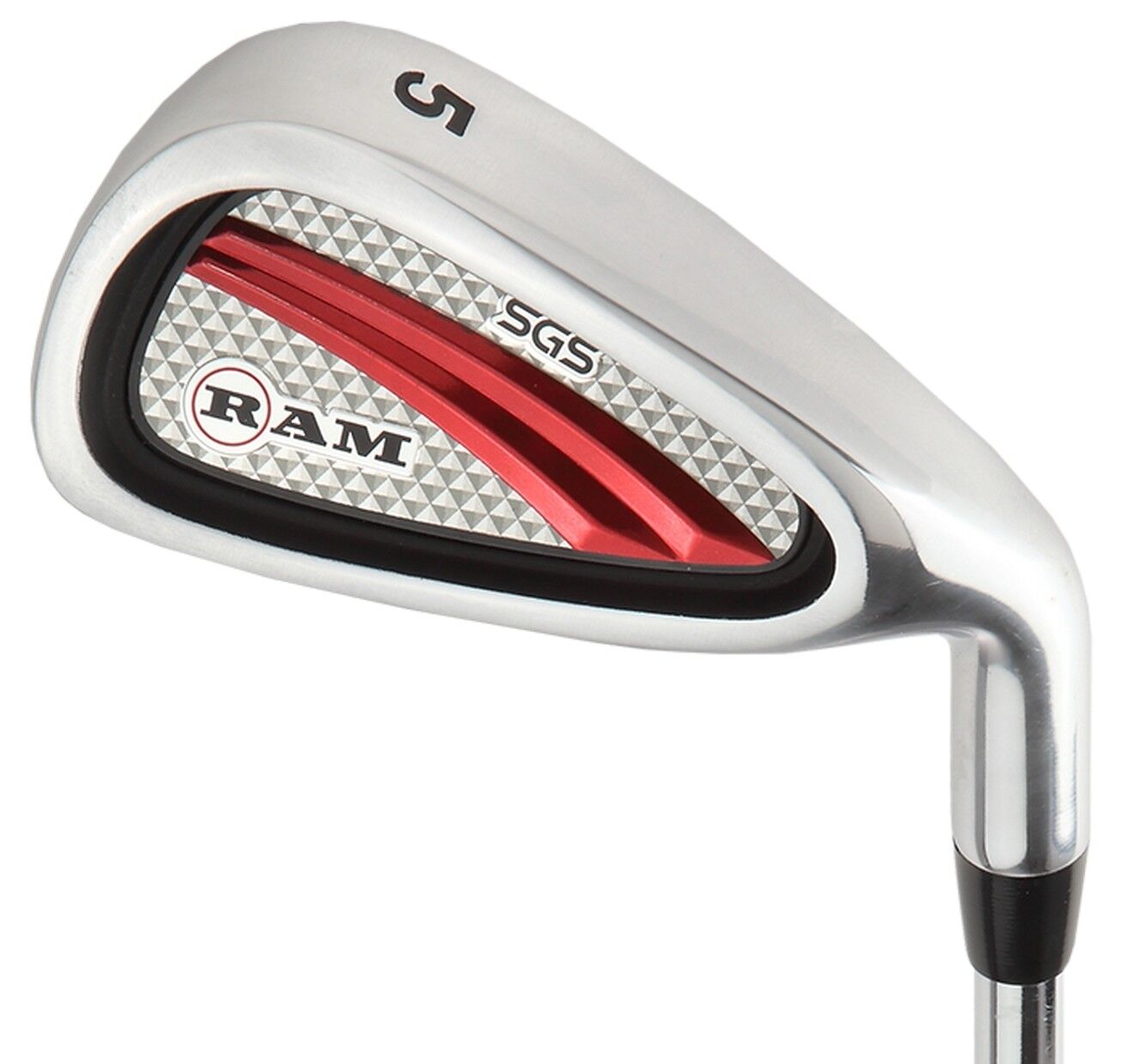 Deluxe Golf Set SGS Mens Golf Clubs Starter Set with Stand Bag - Steel Shafts
