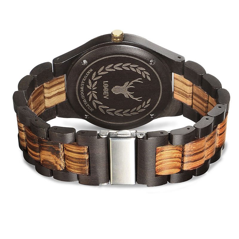Wood Watch for Men Quartz Men's Wooden