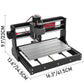 CNC Laser Engraver 3018 PRO Machine Router 3 Axis Engraving PCB Wood DIY Mill+5500mw