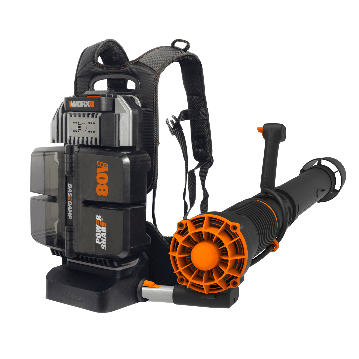 WG572 WORX NITRO 80V Brushless Cordless Backpack Leaf Blower - CR