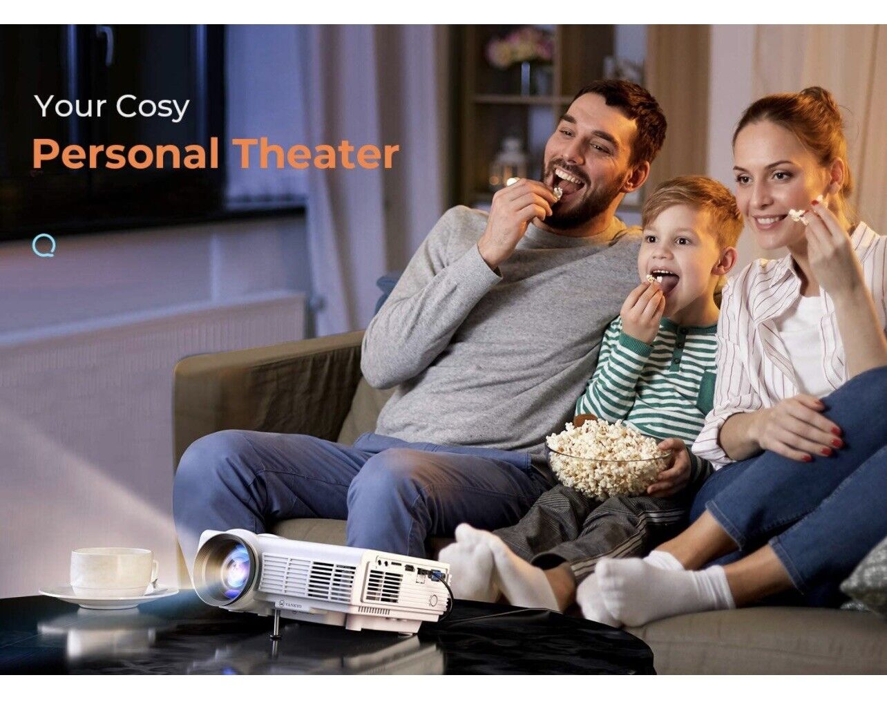 Home Theater Projector Full HD 1080p