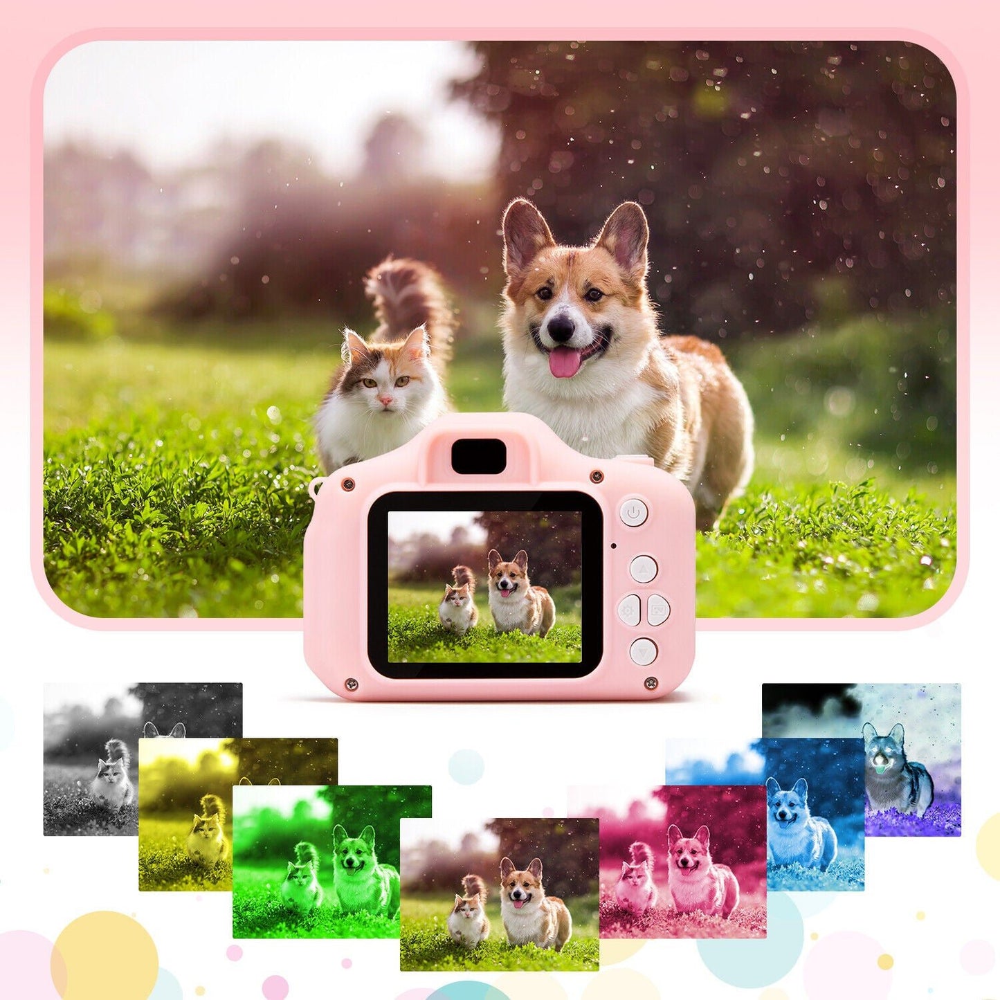 Kids Digital Camera Mini Video Camcorder For Children HD