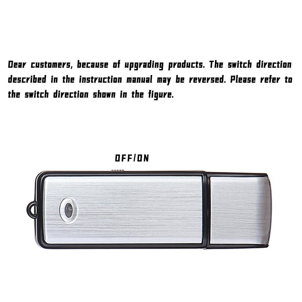 Portable USB Voice Recorder 13h+ Recording
