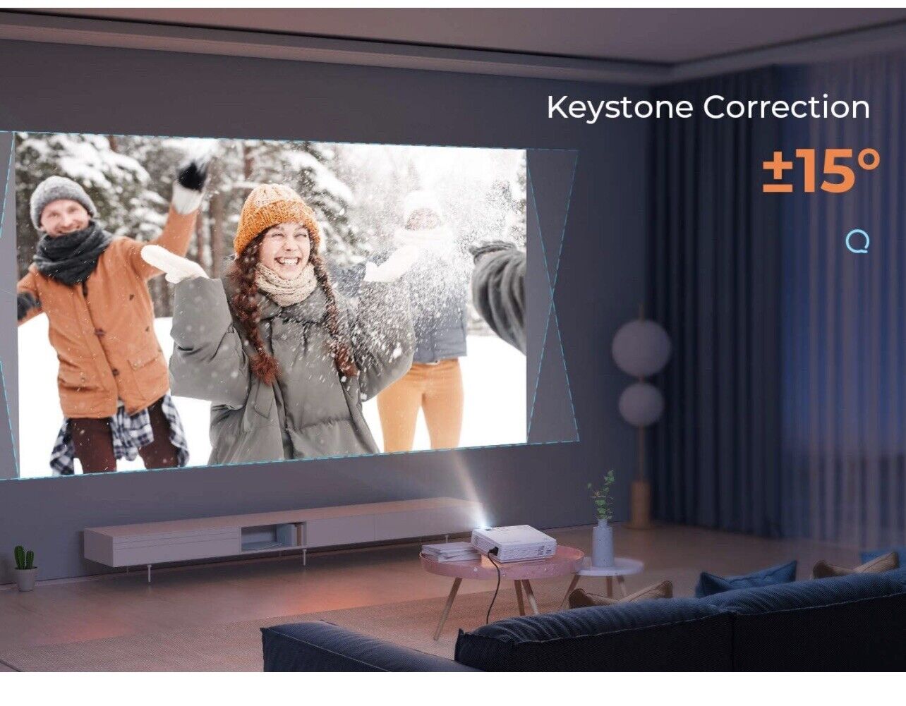 Home Theater Projector Full HD 1080p