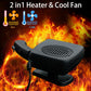 Portable Electric Car Heater Heating Fan Defogger Defroster Demister 12V 200W