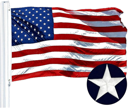 USA American Flag Heavy Duty Embroidered 3x5ft