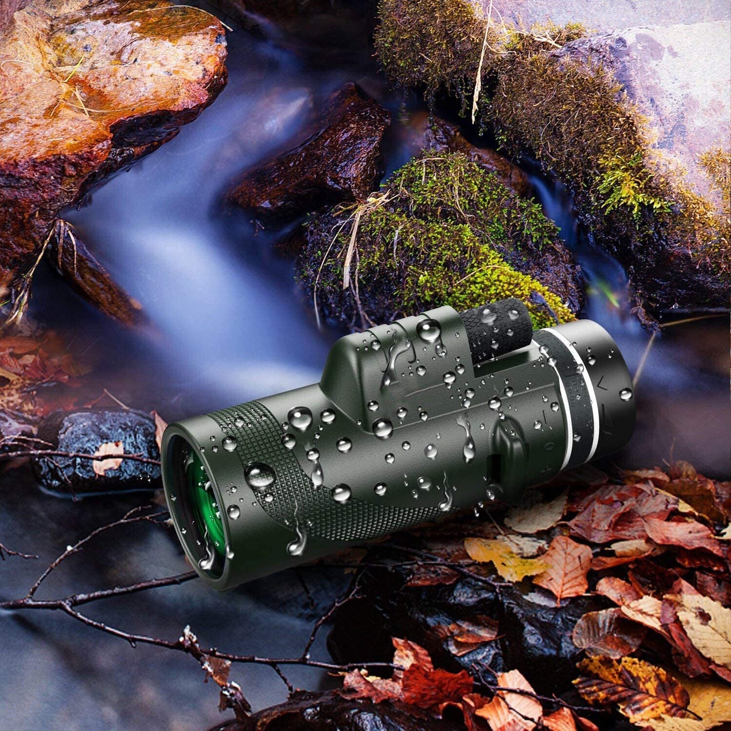 Smartphone Telescope Lens Monocular 50X60 Zoom Optical HD+ Tripod + Clip
