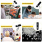 Digital Microscope Endoscope Magnifier Camera w/ Stand 8LED 1600X 3MP USB