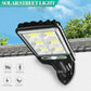 600W LED Solar Flood Light Motion Sensor Security Outdoor Wall Street Lamp