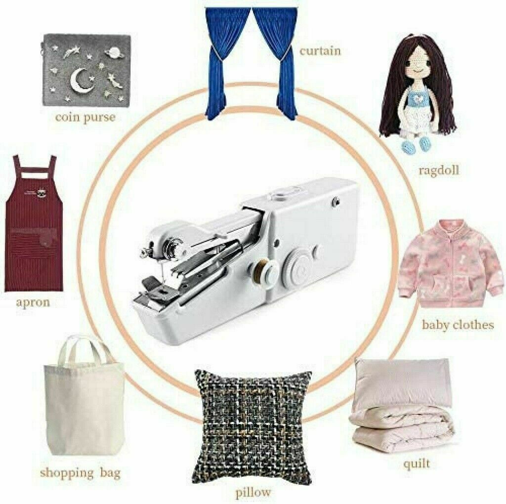 Mini Portable Hand-held Sewing Machine