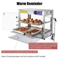 Commercial Countertop Food Warmer Heater Display Case 2-Tier 750W