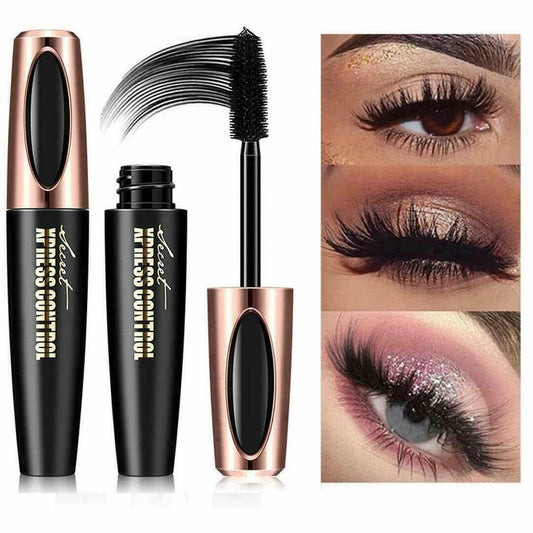 4D Silk Fiber Waterproof Eyelash Mascara