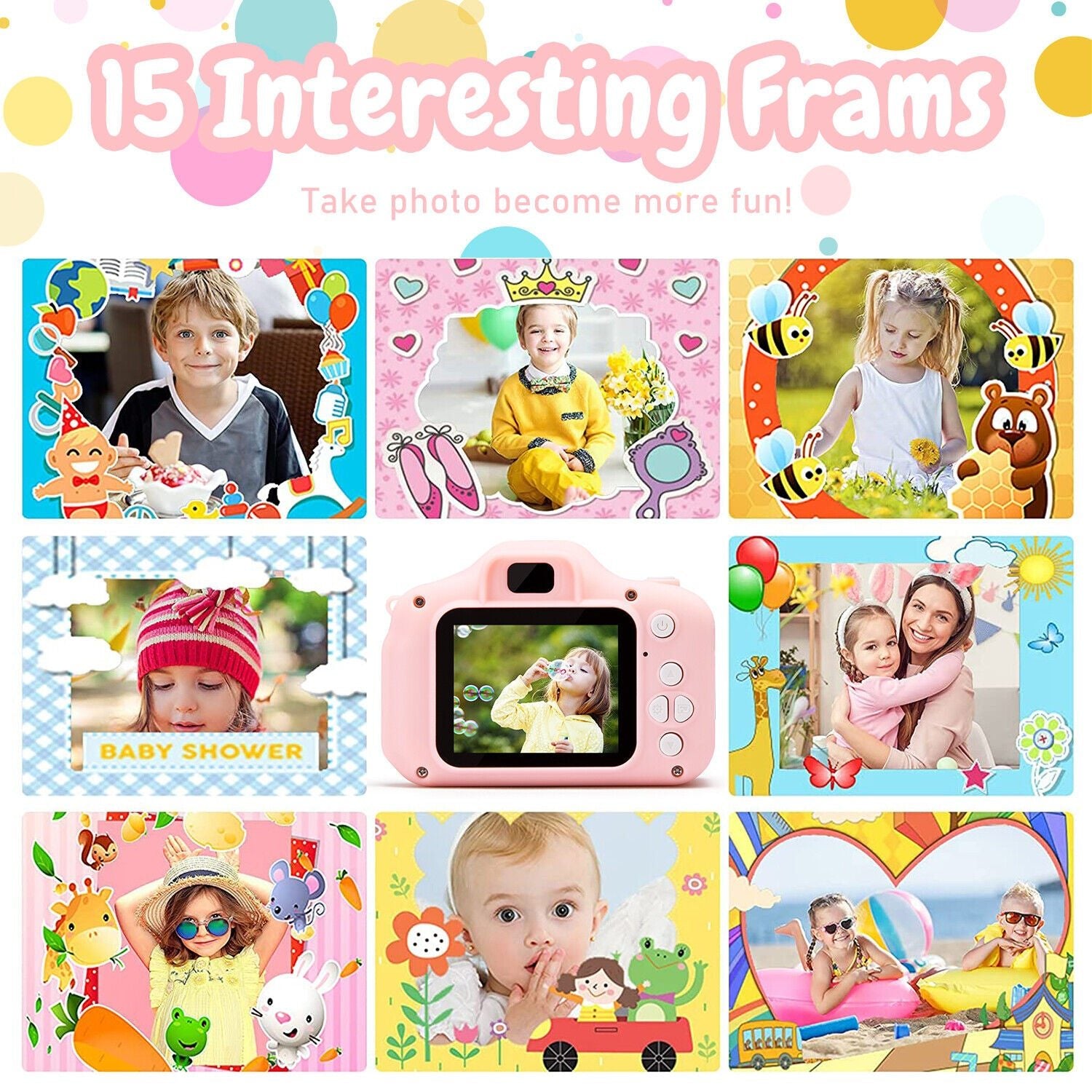 Kids Digital Camera Mini Video Camcorder For Children HD