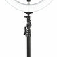 Selfie Ring Light Kit with Stand Dimmable 6000K for Makeup Phone Camera 18" LED SMD