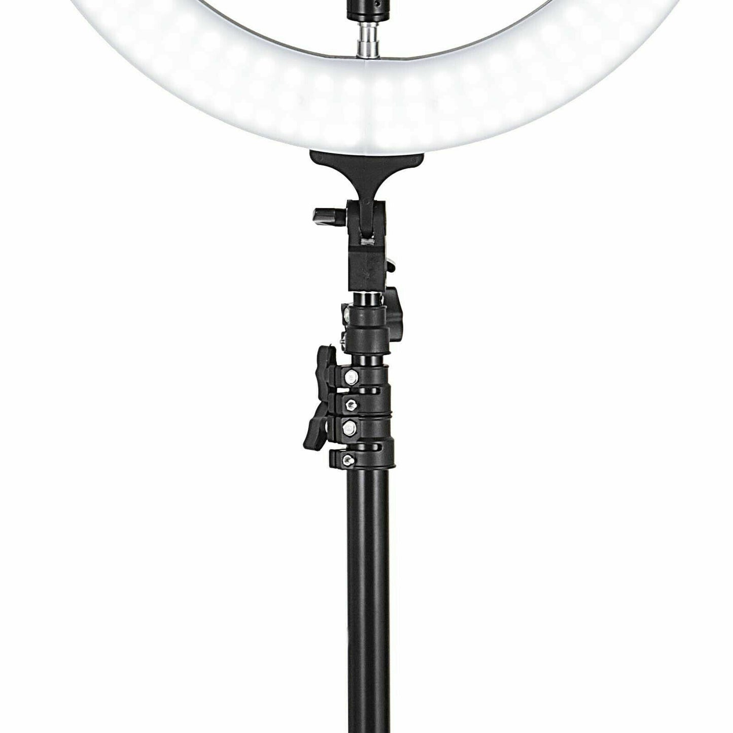 Selfie Ring Light Kit with Stand Dimmable 6000K for Makeup Phone Camera 18" LED SMD