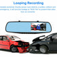 Rearview Mirror Car DashCam DVR Dual Dash Cam