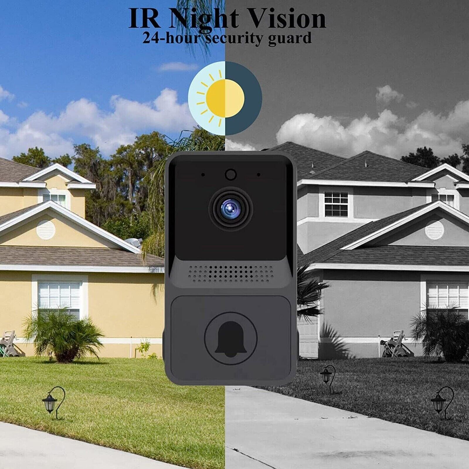 Smart Wireless Doorbell Intercom with HD Video Camera