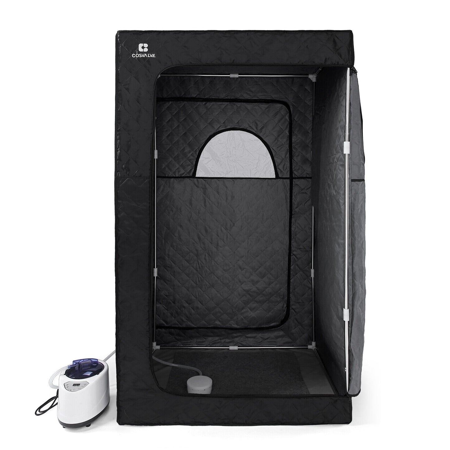 Portable Steam Sauna Heated Home Spa Detox Therapy 2.6L 1000W