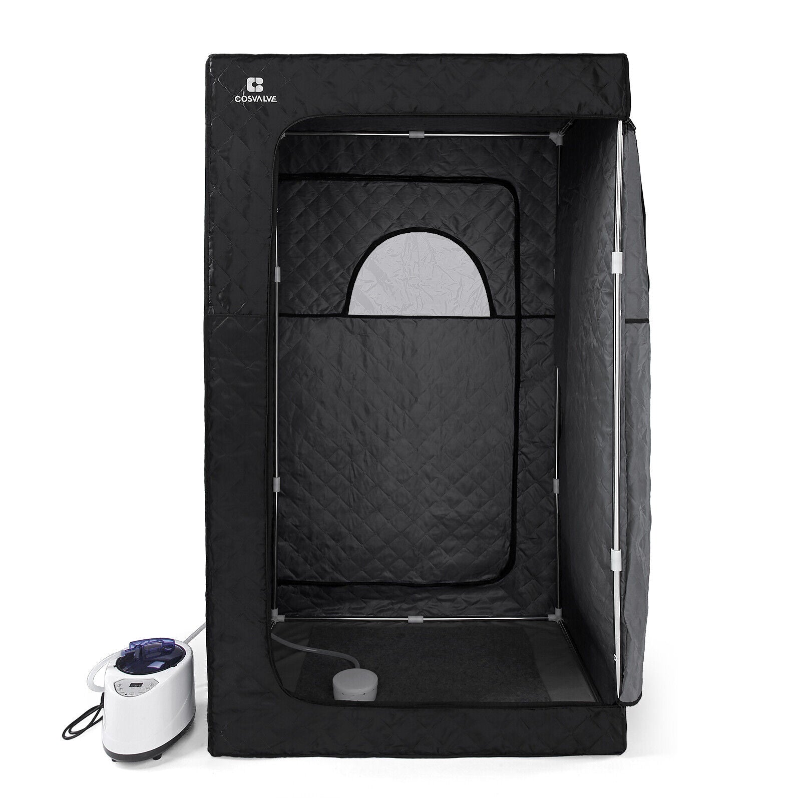 Portable Steam Sauna Heated Home Spa Detox Therapy 2.6L 1000W