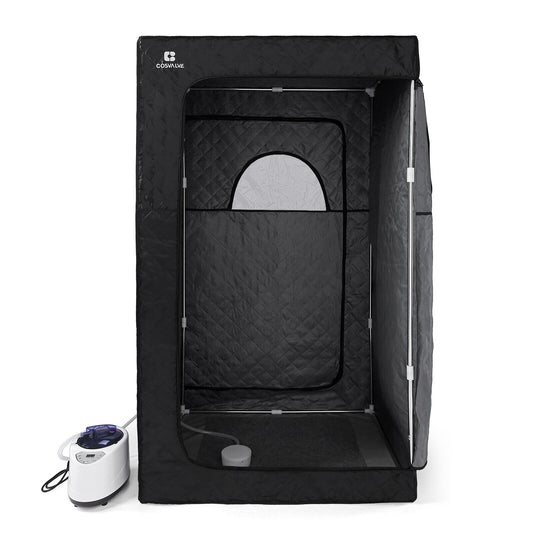 Portable Steam Sauna Heated Home Spa Detox Therapy 2.6L 1000W