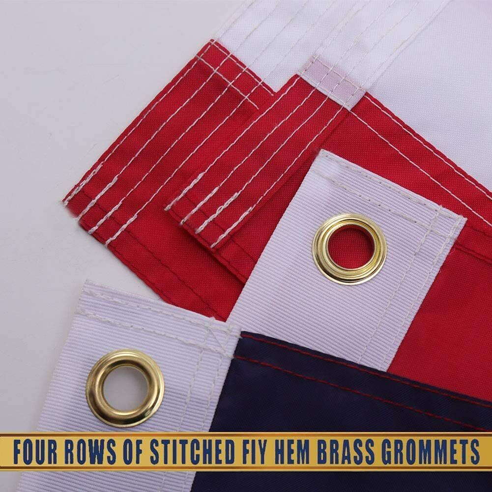 USA American Flag Heavy Duty Embroidered 3x5ft