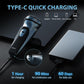 Men's Electric Beard Shaver Trimmer Razor Rechargeable & Waterproof