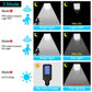 600W LED Solar Flood Light Motion Sensor Security Outdoor Wall Street Lamp