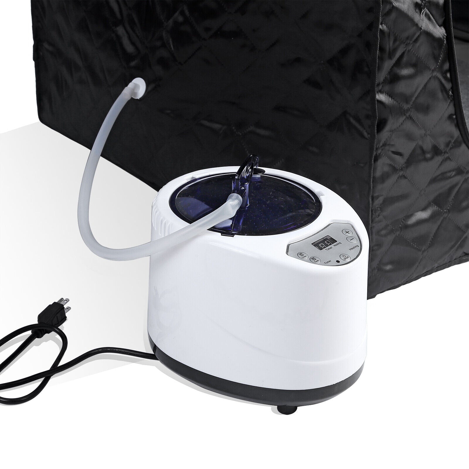 Portable Steam Sauna Heated Home Spa Detox Therapy 2.6L 1000W