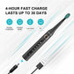 Professional Electric Toothbrush with 8x Heads Kit Waterproof