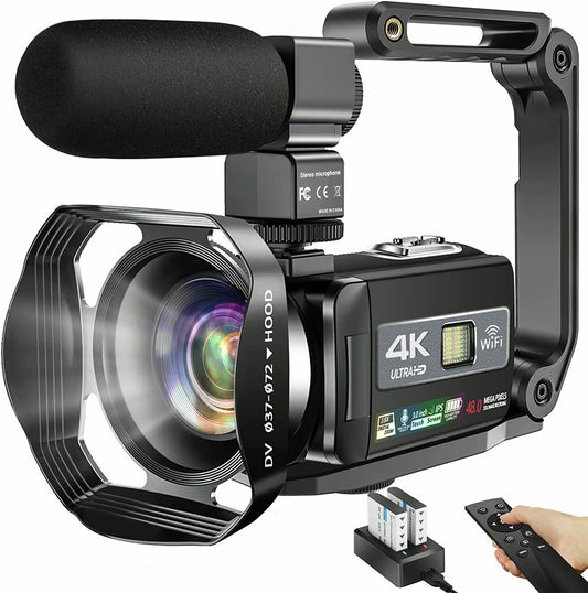 Professional UHD 4K Video Camera 48.0MP