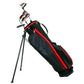 Deluxe Golf Set SGS Mens Golf Clubs Starter Set with Stand Bag - Steel Shafts