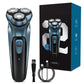 Men's Electric Beard Shaver Trimmer Razor Rechargeable & Waterproof
