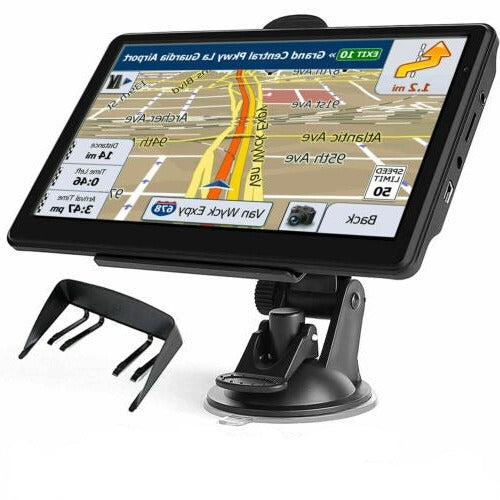 7 Inch GPS Navigation System for Car & Truck with 256MB+8GB Memory and Maps of 77 Canada, Mexico, and US Locations
