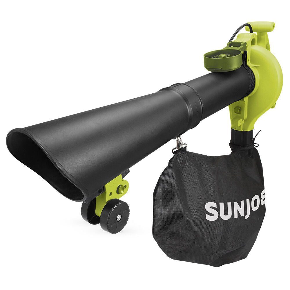 Sun Joe SBJ605E 3-in-1 Electric Blower | 250 MPH | 14 Amp | Vacuum | Mulcher