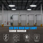 Warehouse Lights, Commercial Workshop 6Pcs 150 Watts LED High Bay Light Fixtures