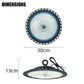 Warehouse Lights, Commercial Workshop 6Pcs 150 Watts LED High Bay Light Fixtures
